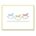 Rocking Horses Embossed - Gift Enclosure Cards (set of 12)