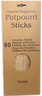 Potpourri Incense Sticks (Violet/60-ct) (Pack of 3)