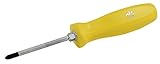 MACTOOLS ペンタグリップスクリュードライバー　プラス#2(細軸/黄)