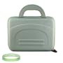 Siver Hardshell Notebook Case For Lenovo s10 10.2-inch Netbooks + Live*Laugh*Love Wrist Band!!! (Laptop Not Included)