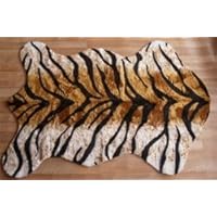 Faux Tiger Skin Rug Small