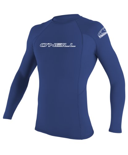 O'Neill Wetsuits Basic Skins Long Sleeve Crew Rash Guard Shirt