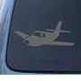 AIRPLANE - Pilot Wings - Car, Truck, Notebook, Vinyl Decal Sticker #1001 | Vinyl Color: Silver