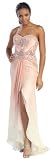 Ball Gown Elegant Formal Long Prom Soft Silk Dress #27009