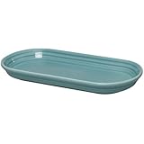 Fiesta 12-Inch by 5-3/4-Inch Bread Tray, Turquoise