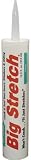 Sashco 10006 10.5oz Sashco Sealants Clear Big Stretch Caulk & Seal, 10.5-Ounce