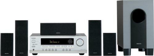 Onkyo HT-SR600S 5.1 Home Theater Entertainment System (Silver)