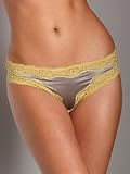 Stella McCartney Clara Whispering Thong Yellow Mushroom