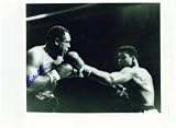ARCHIE MOORE AUTOGRAPHED BOXING 8X10 PHOTO VS MUHAMMAD ALI (BOXING)