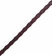 Kincade Dark Lace Reins - Chocolate Brown, 5/8"x54"