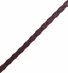 Kincade Dark Lace Reins - Chocolate Brown, 5/8"x54"