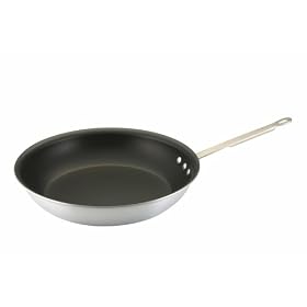 Meyer Commercialware Aluminium HT+ Open Non-stick French Skillet Frying Pan with Hollowcore Handle, 36 cm