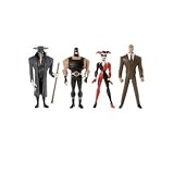 DC Universe Justice League Unlimited Exclusive Action Figure 4-Pack Gotham Ci...