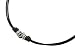 Fossil Herren-Collier Leder/Edelstahl 40-45 cm JF84903040