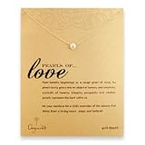 pearls of love gold dipped necklace thumbnail