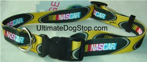 NASCAR Dog Collar Medium 14