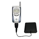Emergency AA Battery Charge Extender for the Motorola T730 - Gomadic Brand w/ TipExchange Technology