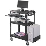 Adjustable Width Cpu Holder For Adjustable Steel Workstation
