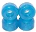 52mm BLUE Gel Skateboard Wheels Skateboards 52mm 98A