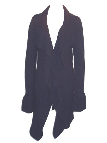 Jean Paul Strickjacke, 723608-2842, schwarz, Gr. 42