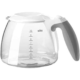 Braun 10-cup Aroma Deluxe Coffee Carafe - White by Braun