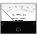 9630 AC Analog Ammeter 0-50 Amperes AC