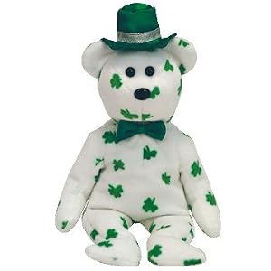 Ty Beanie Babies Ofortune Shamrock