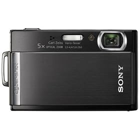 Bundle: Sony T300 Black Digital Camera +Hard Case +2GB MS Pro Duo