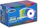 50-Pack Color Slim Jewel Cases - Assorted DX-CD50C