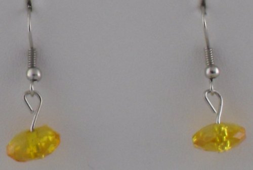 Tangerene Saucer Earrings