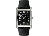 Image of Sekonda Gents Black Leather Strap Watch