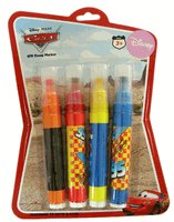 Childrens Toyshop  Toys : Disney Cars Stamp Markers -4pack Set