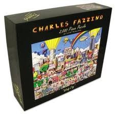 Windy City by Charles Fazzino 2000 PC Puzzle