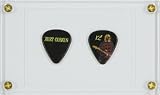 NIRVANA KURT COBAIN GUITAR PICK GREEN SWEATER