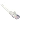 C6 CAT6 CCA UTP RJ45 Ethernet Lszh Conexi�n Cable 0,5 m 50 cm Blanco