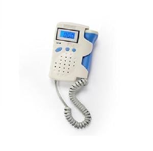 Fetal Doppler Complete With Waterproof Probe Speaker And Blue Backlight Lcd Dcreen