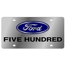 Ford Five Hundred License Plate