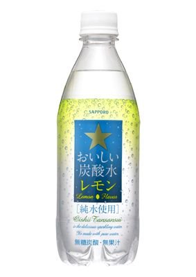 [2CS] サッポロ おいしい炭酸水レモン (500ml×24本)×2箱