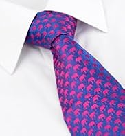 Collezione Sartorial Pure Silk Elephant Print Tie