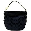 Coach Signature Zoe Shoulder Bag Purse Tote 12657 Black