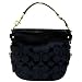 Coach Signature Zoe Shoulder Bag Purse Tote 12657 Black