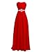 Fashion Plaza Women's Strapless Dress