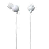 Elecom Pearl Canal Type Stereo Headphones (White)