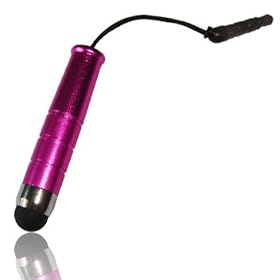 Brand new pink capacitive stylus pen for htc Wildfire S DY-2P-7m