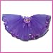 Lavender Daisy Flower Petal Tutu