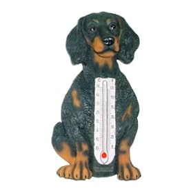 Dachshund Dog Indoor Outdoor Thermometer