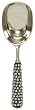 Decorative Ice Scoop With Wood Handle Studs Decorated