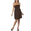 Mossimo&reg; Black: Strapless Bubble Dress - Spanish Brown