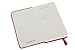 Moleskine Classic Notebook, Extra Small, Ruled, Red, Hard Cover (2.5 x 4)