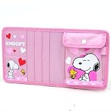 スヌーピー(SNOOPY) カーグッズシリーズ <strong>サンバイザー</strong>ポケット ハート N85